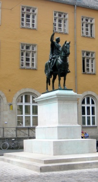 Regensburg  Reiterstandbild König Ludwig